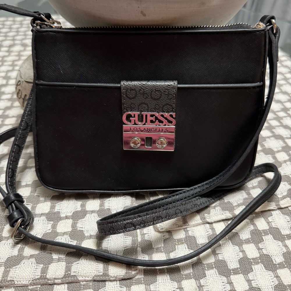 GUESS Black Crossbody Bag